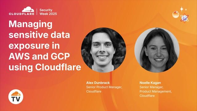 Thumbnail image for video "Managing sensitive data exposure in AWS and GCP using Cloudflare"